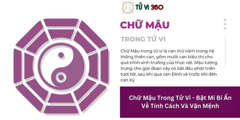 Chữ Mậu Trong Tử Vi - Bật Mí Bí Ẩn Về Tính Cách Và Vận Mệnh